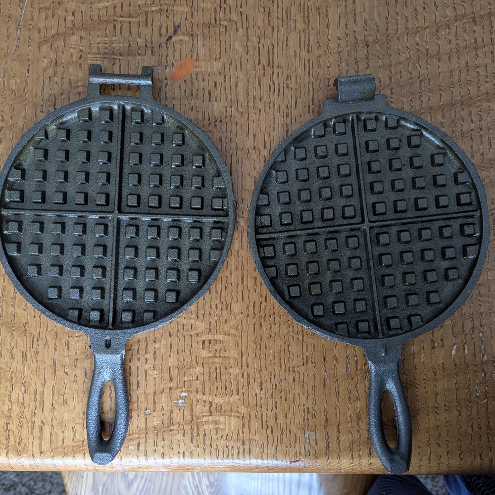 Cast Iron Waffle Irons